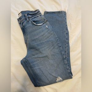 Abercrombie 90s Straight Ultra High Rise Curve Love